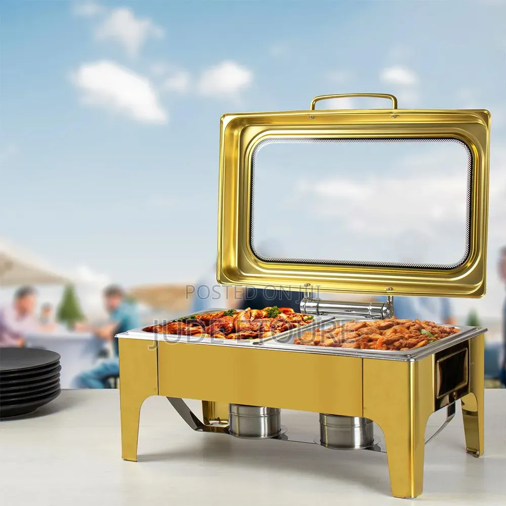 Double Rectangular Chafing Dish