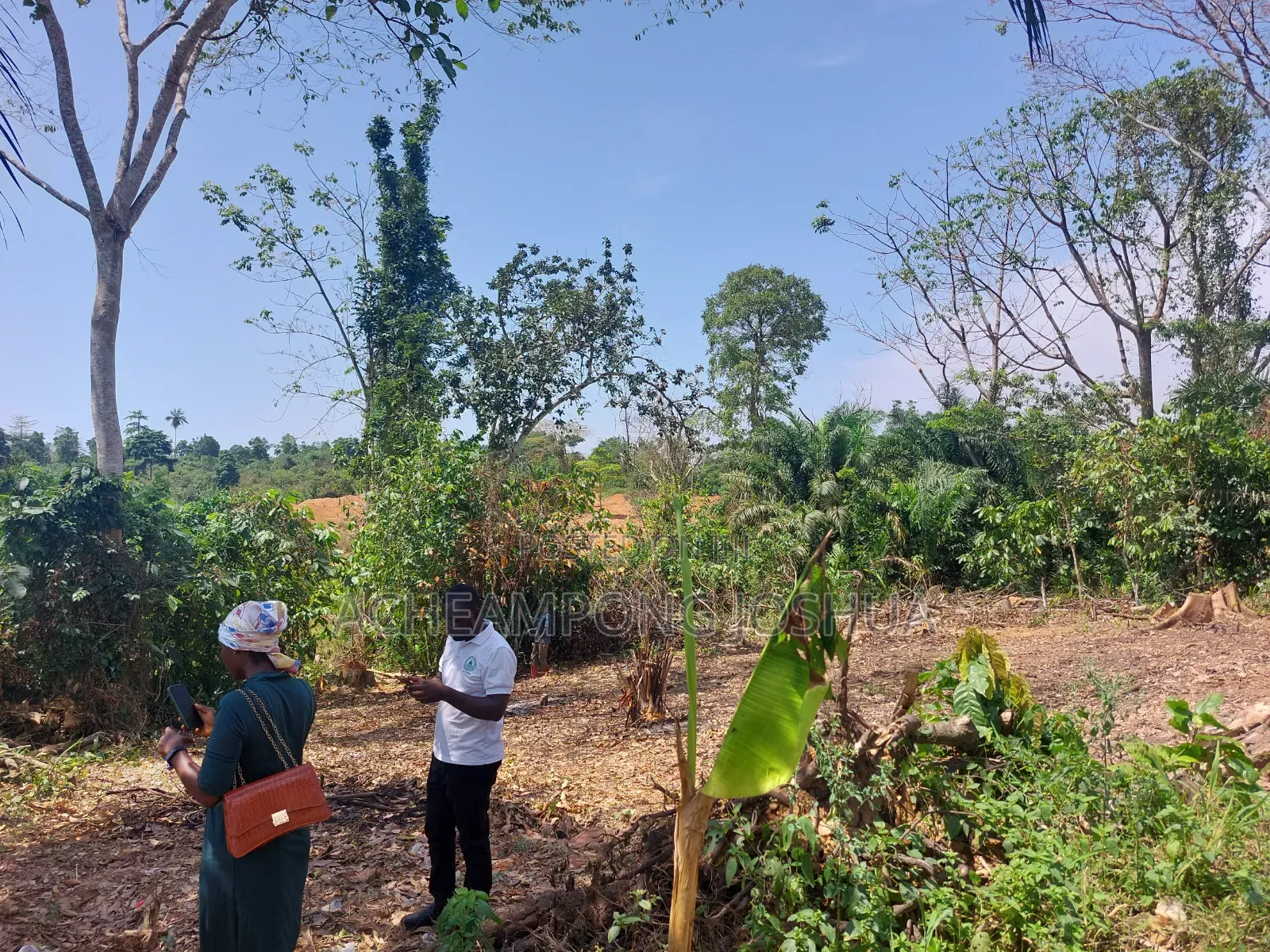 Plot of Land at Beimso No 1 (20mins Drive From Mogpa Ground) . 40000c