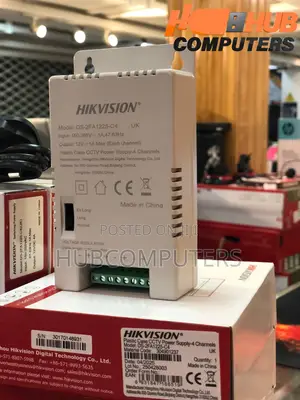 Hikvision DS-2FA1225-C4 4 Channel Power Supply
