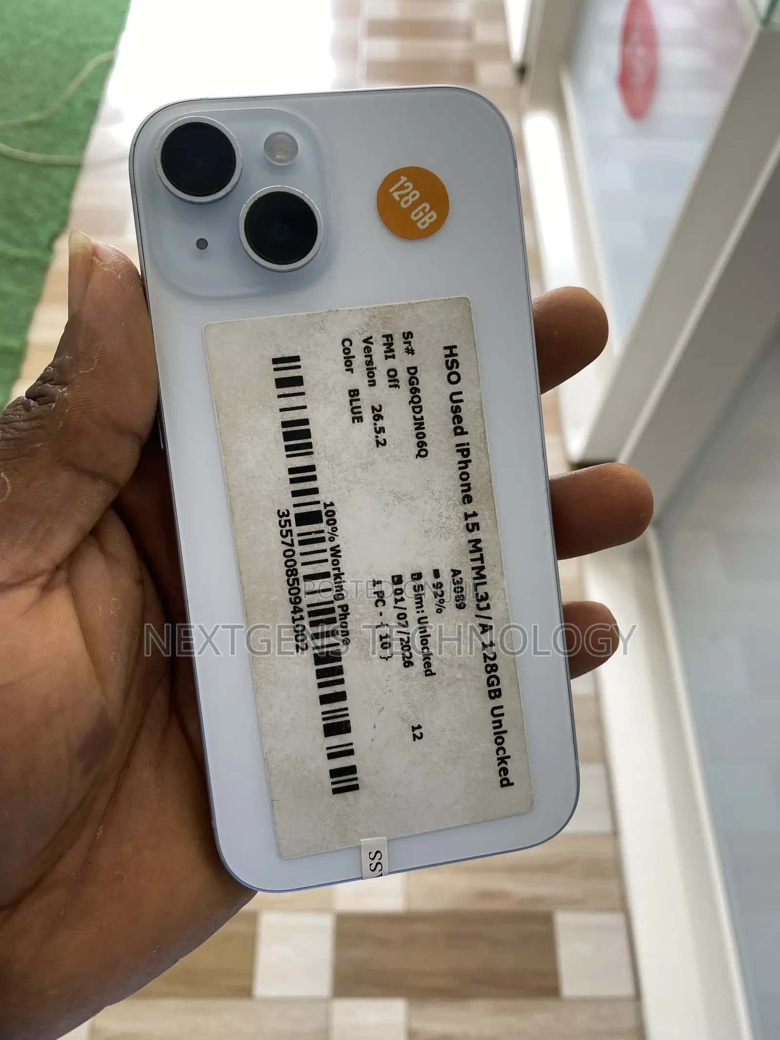 Apple iPhone 15 128 GB White