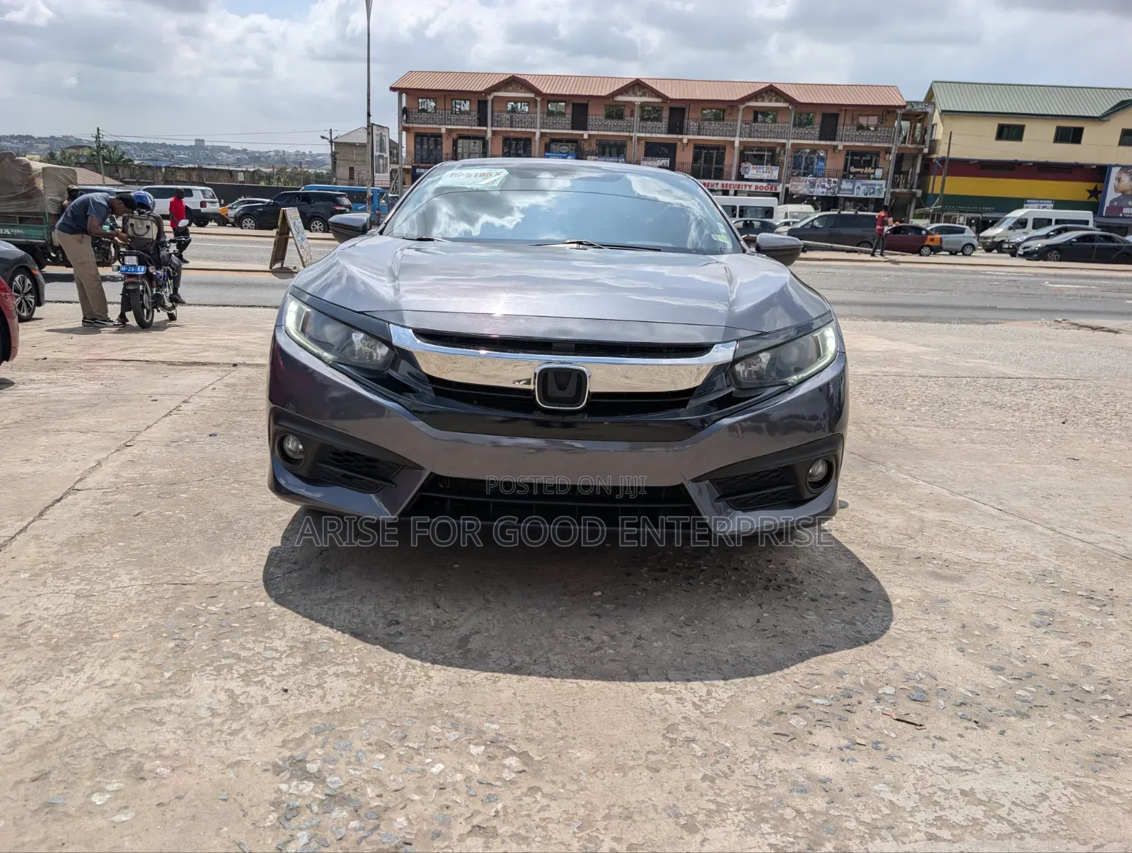 Honda Civic LX Sedan 2018 Gray