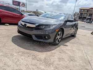Honda Civic LX Sedan 2018 Gray