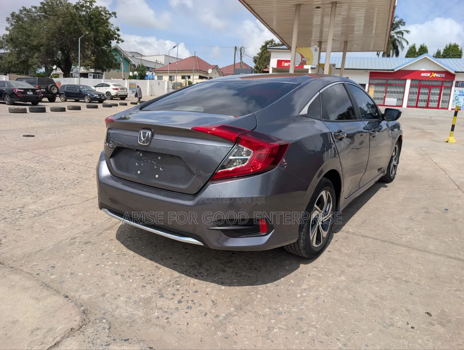 Honda Civic LX Sedan 2018 Gray