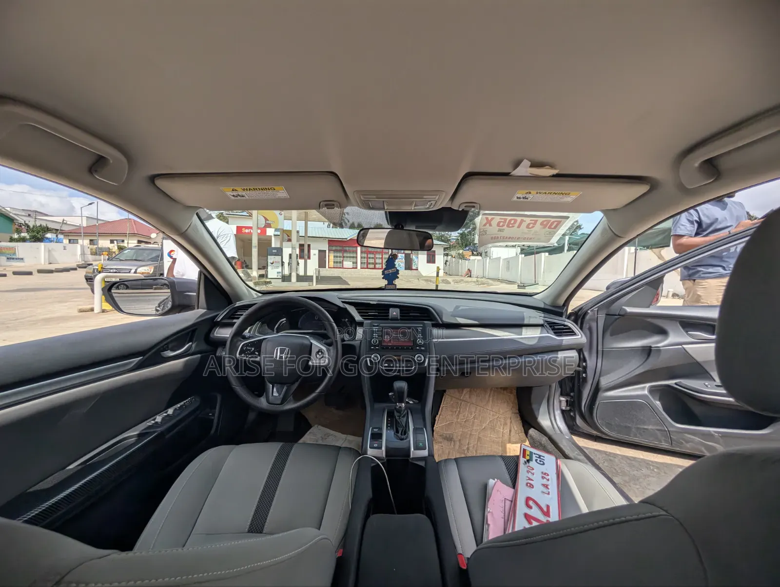 Honda Civic LX Sedan 2018 Gray