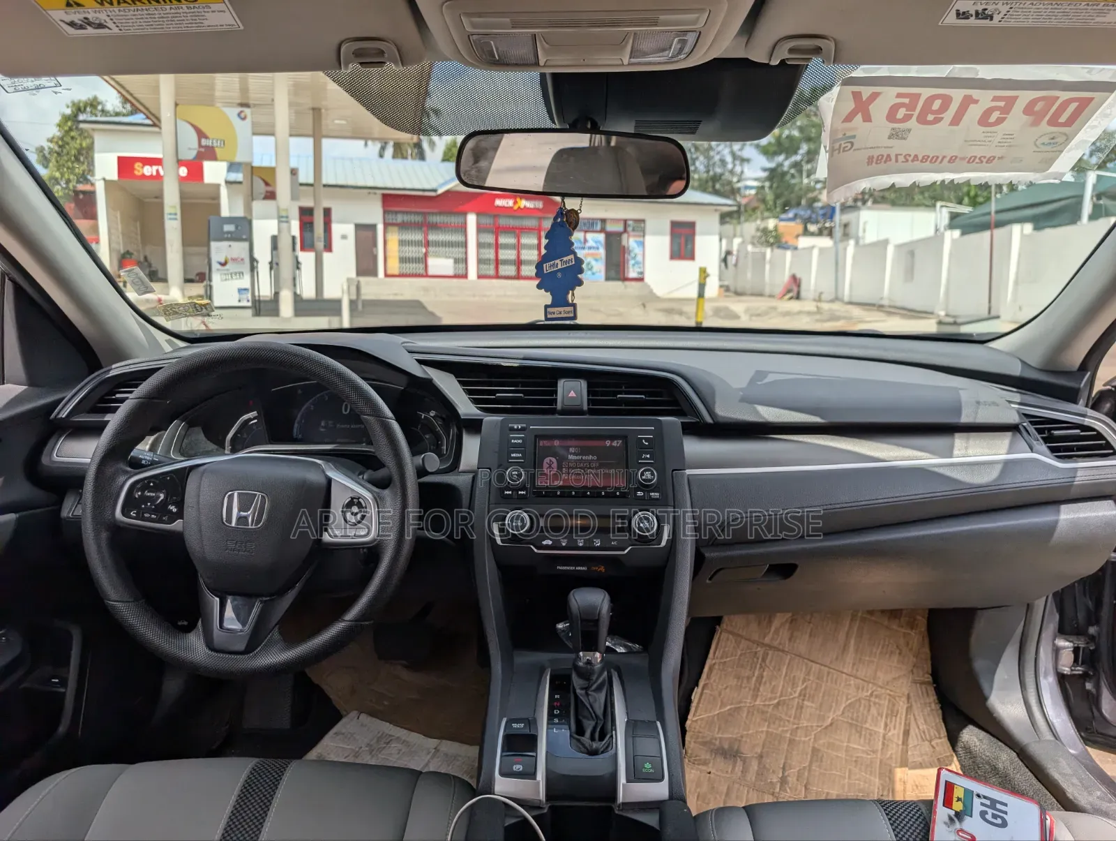 Honda Civic LX Sedan 2018 Gray