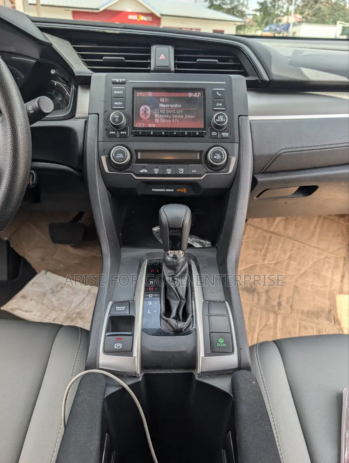 Honda Civic LX Sedan 2018 Gray