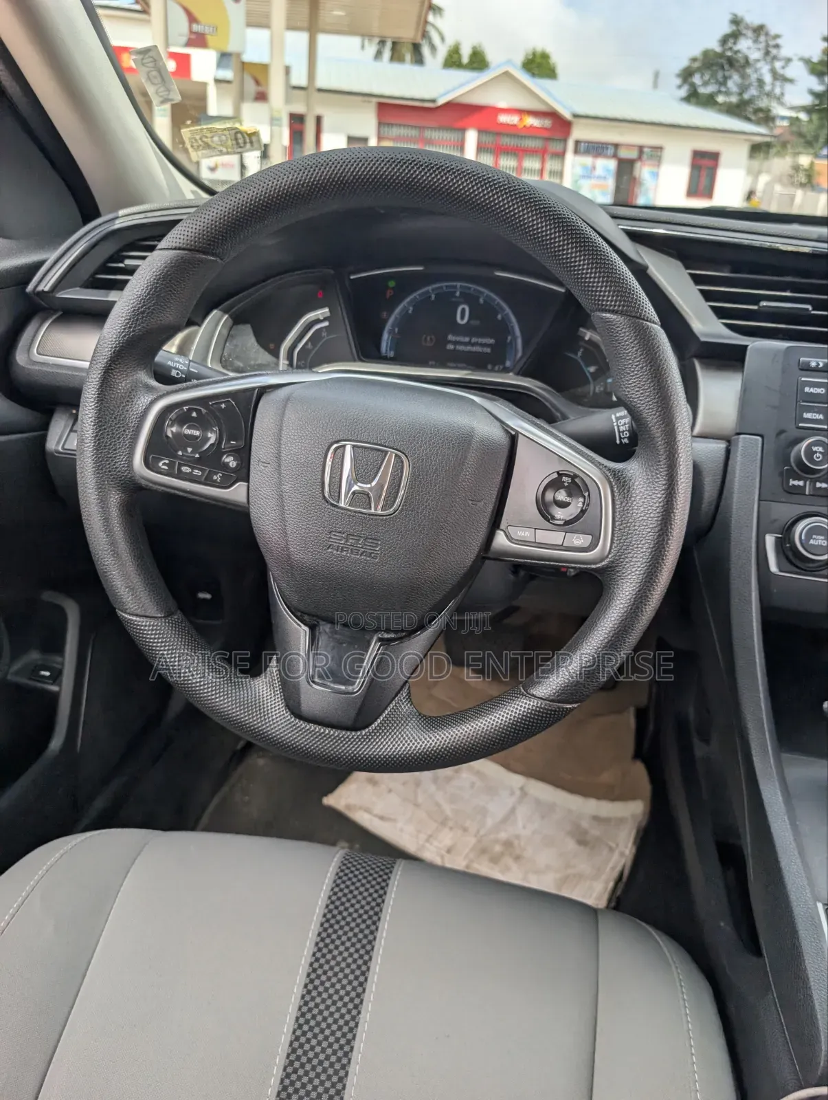 Honda Civic LX Sedan 2018 Gray