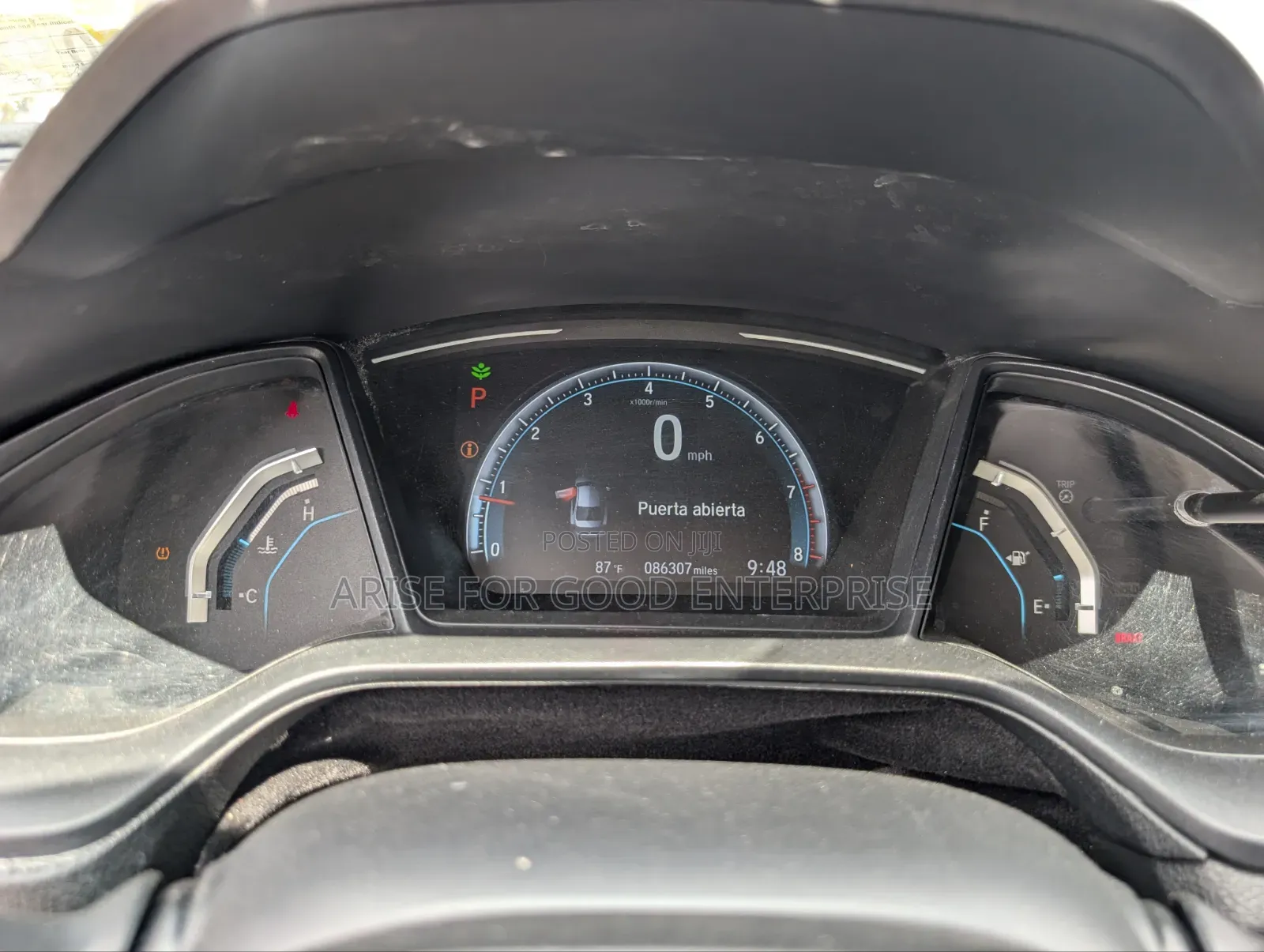 Honda Civic LX Sedan 2018 Gray