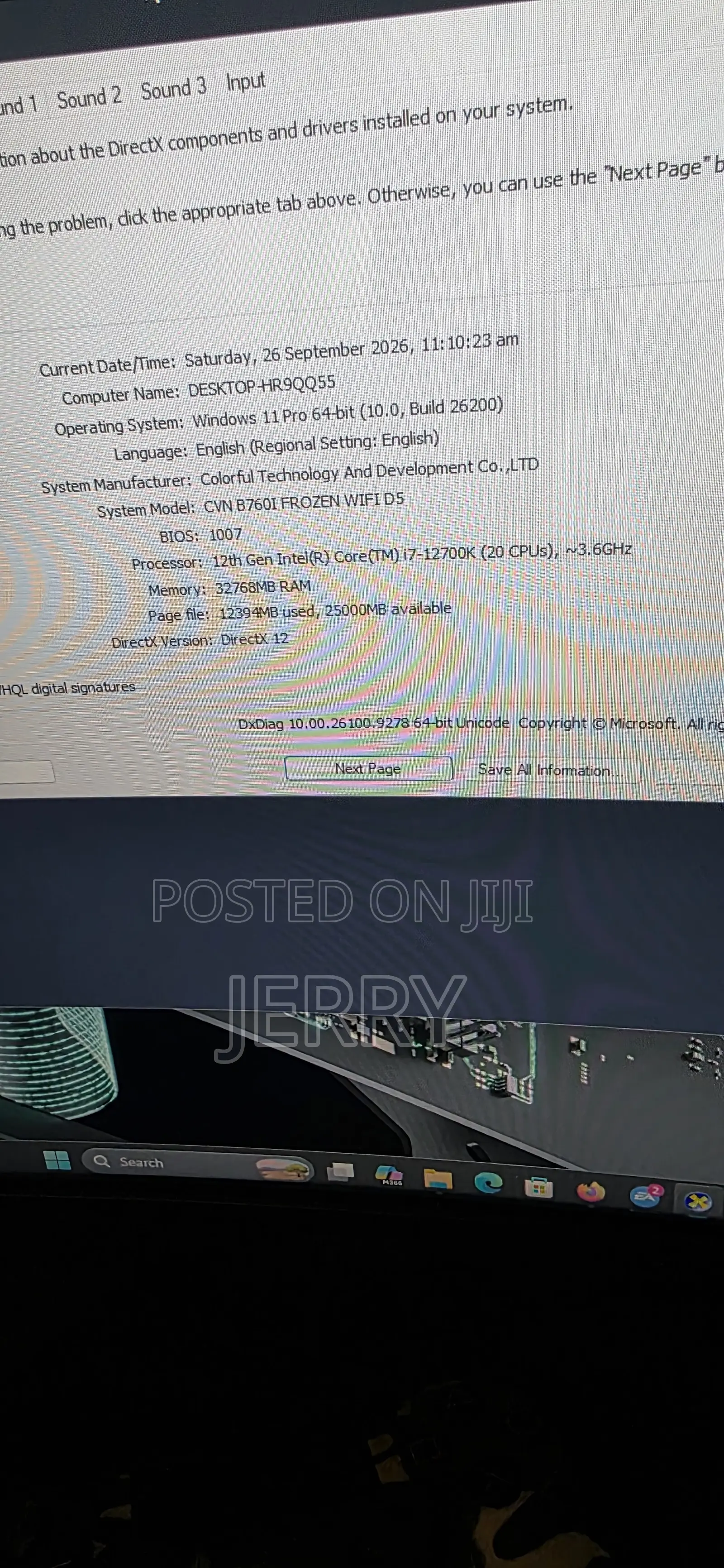 New Gigabyte GA-H110MSTX-HD3-ZK 32GB Intel Core i7 SSD 512GB