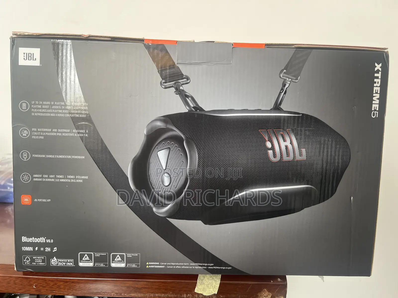 JBL Xtreme 5 Original Bluetooth Speaker – Powerful Sound Deep Bass