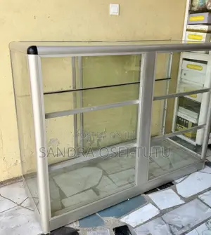 Aluminum and Glass Display Showcase