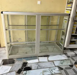 Aluminum and Glass Display Showcase