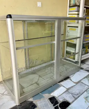Aluminum and Glass Display Showcase