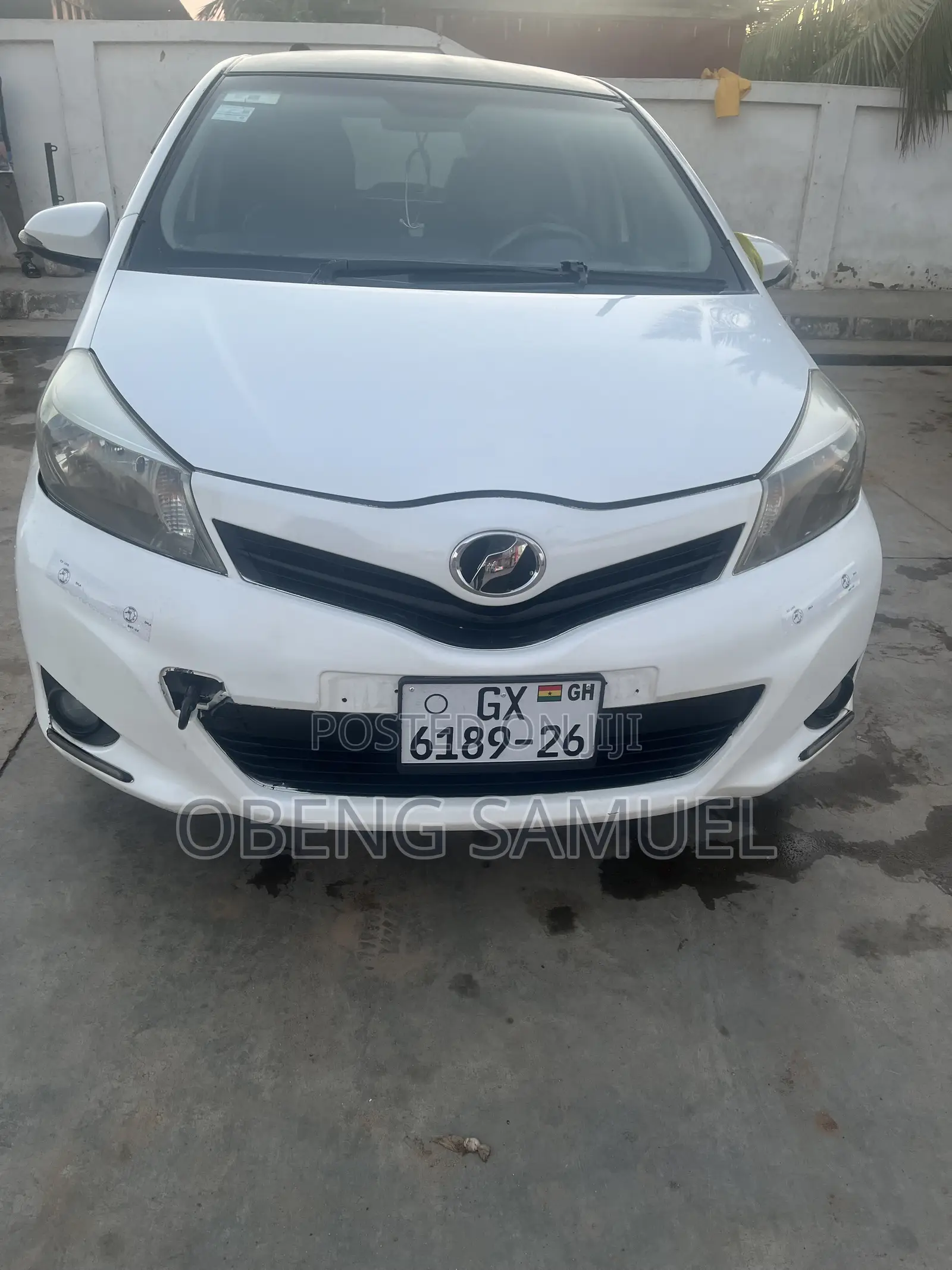 Toyota Vitz 1.3 AWD 5dr 2012 White