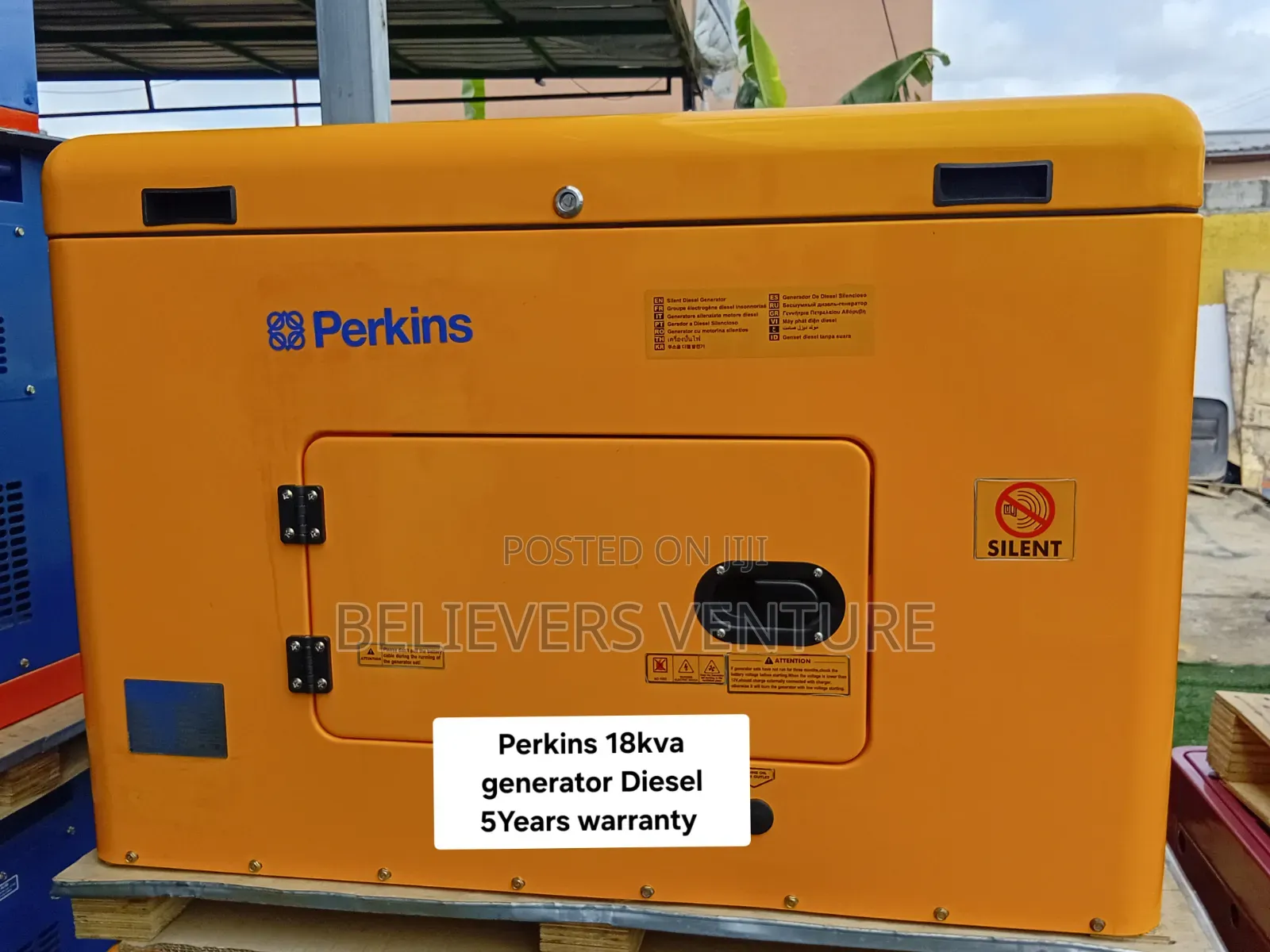 Perkins 18KVA Diesel Generator – Built for Performance