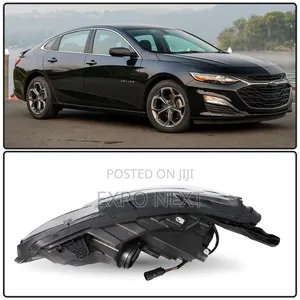 2019-2024 Chevy Malibu Halogen Headlight W/ Bulbs Right Passenger Side