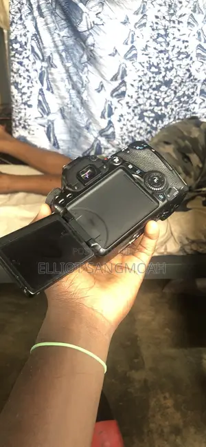 Canon 70D With a 55m and a Charger and Battery