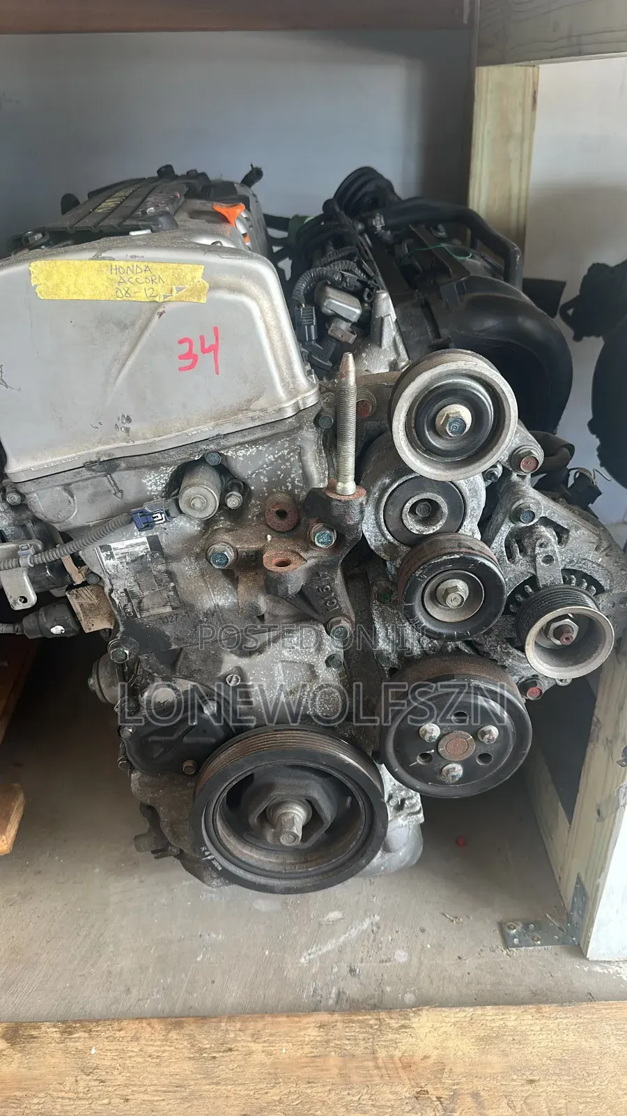 Honda Accord 08-12 Toyota Corrolla 14-19 Engines ONLY