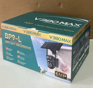 V380 Max BP9-L 6MP Solar-Powered PTZ Dual Lens Security Camera