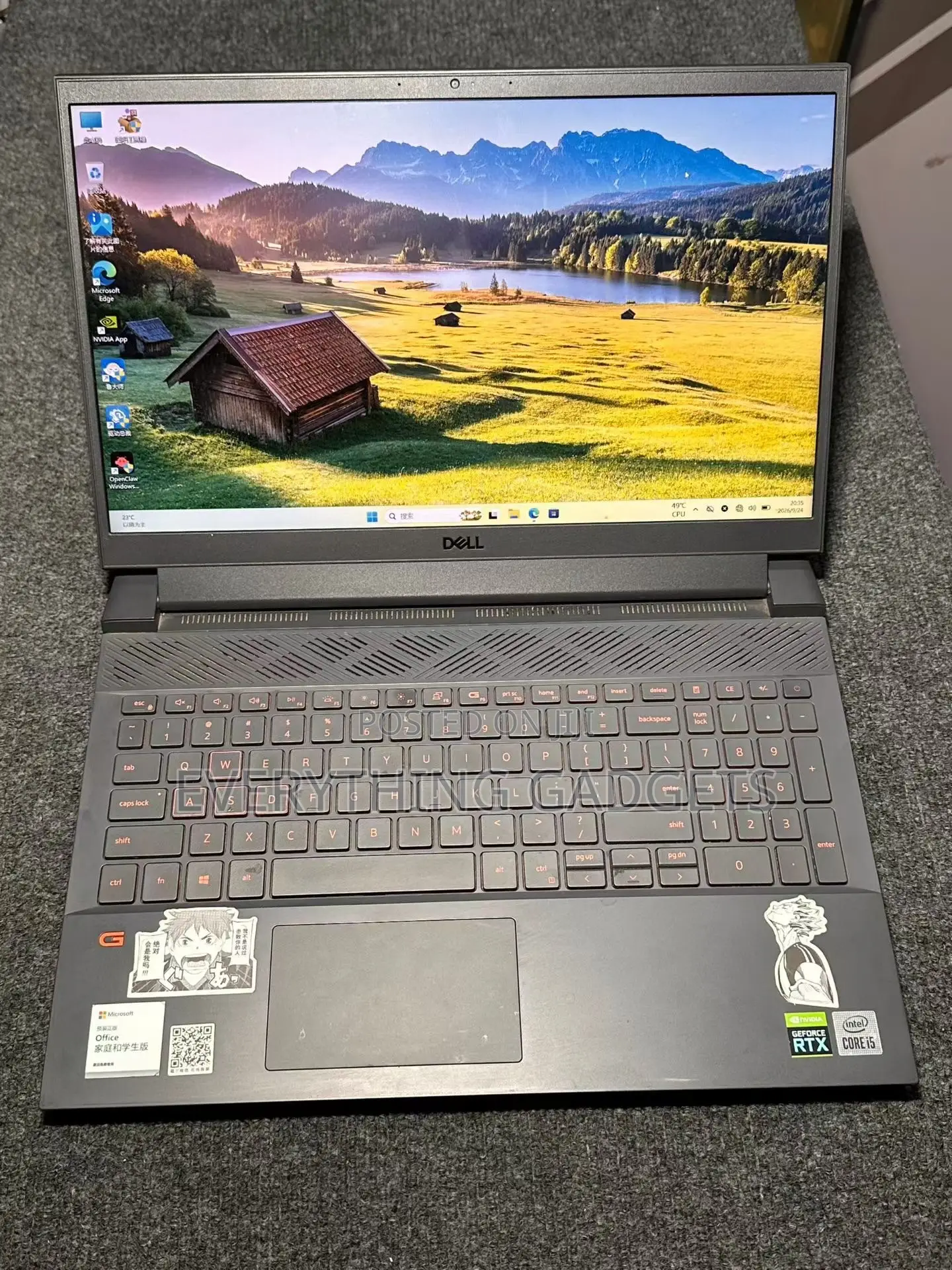 Laptop Dell G15 5510 16GB Intel Core i5 SSD 512GB