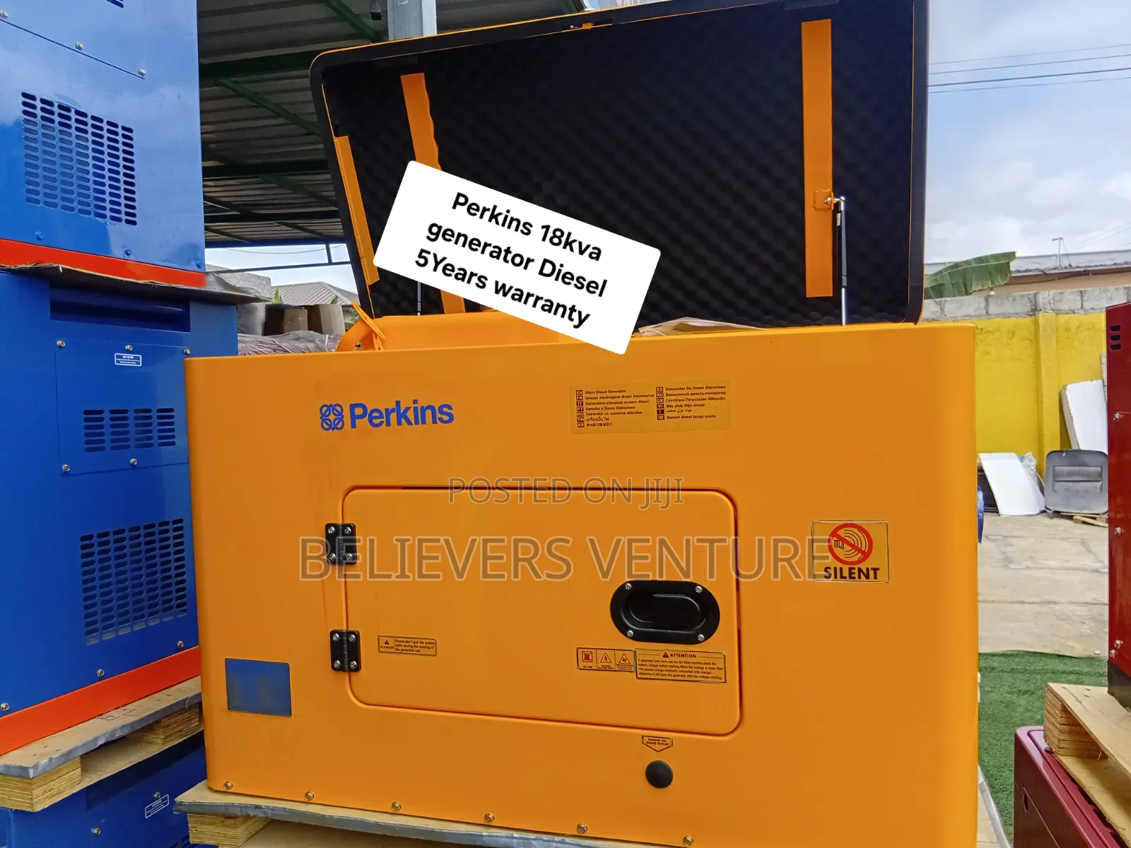 Perkins 18KVA Diesel Generator – Ready for Work