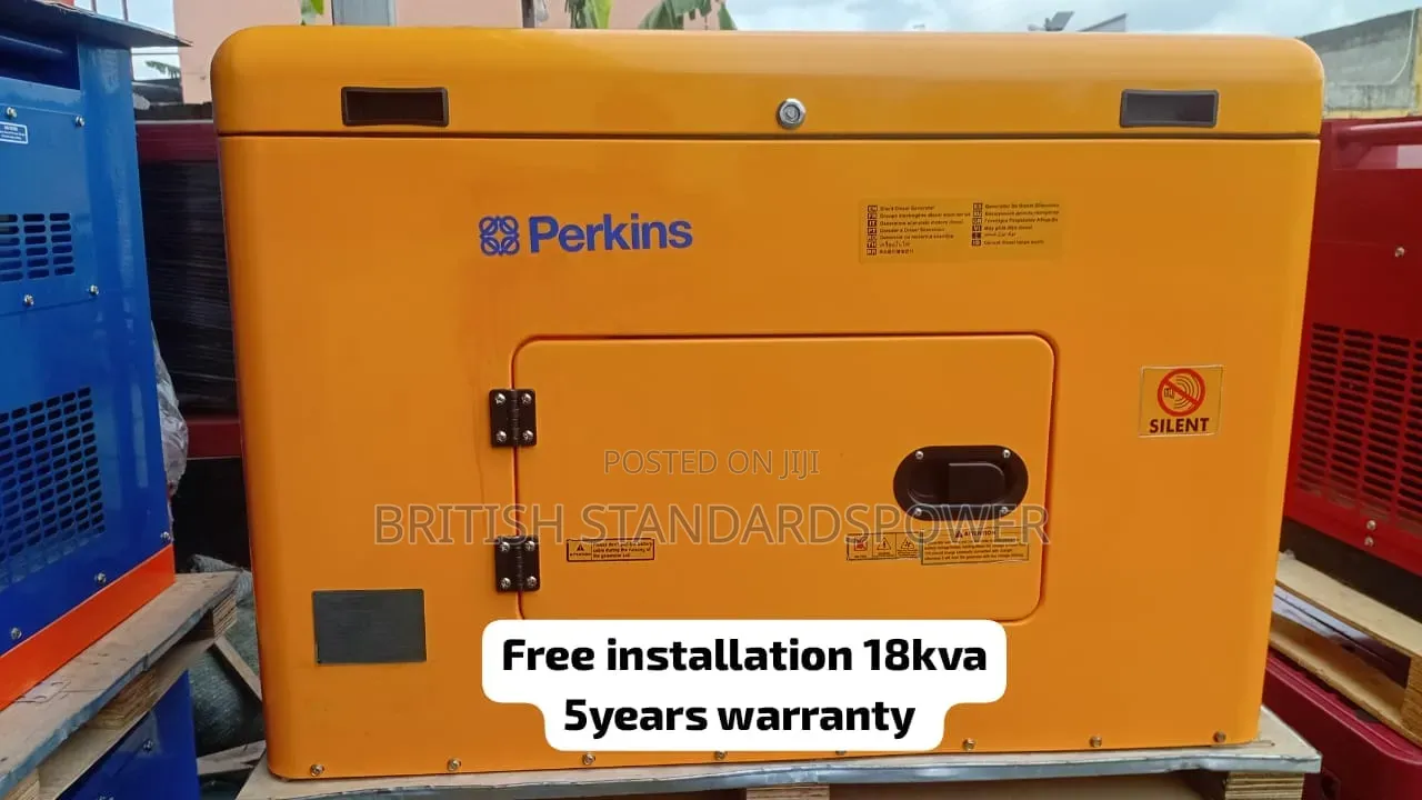 Perkins 18KVA Silent Diesel Generator – Powerful Reliable 18kva