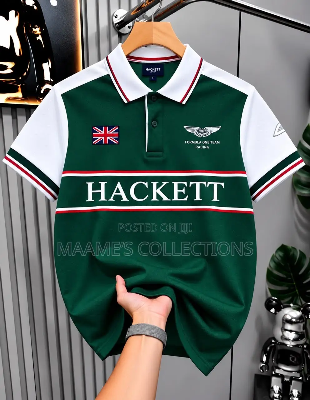 Hackett Aston Martin Racing Polo Shirt