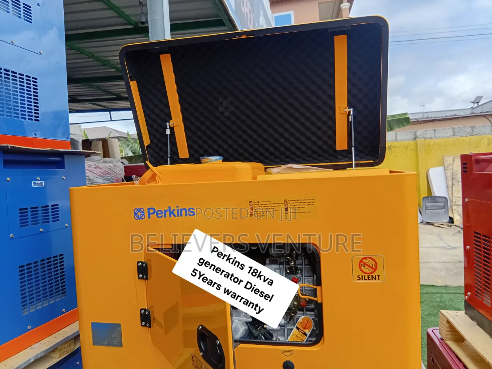 Perkins 18KVA Diesel Generator – Tough, Reliable Efficient