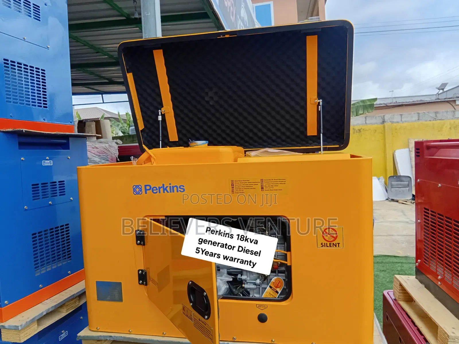 Perkins 18KVA Diesel Generator – Tough, Reliable Efficient