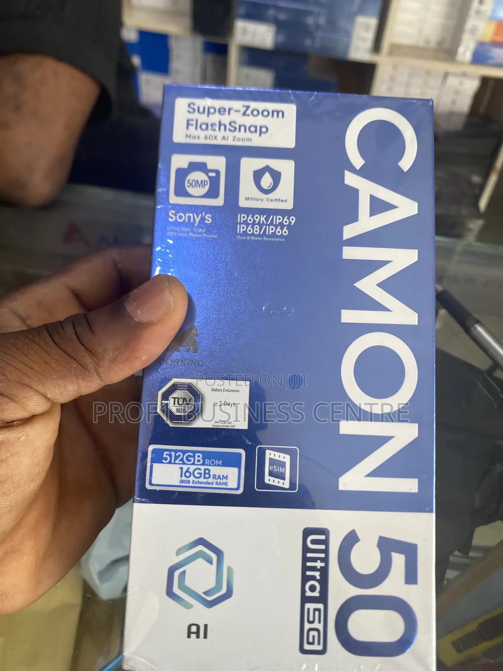 New Tecno Camon 50 Ultra 512 GB Orange