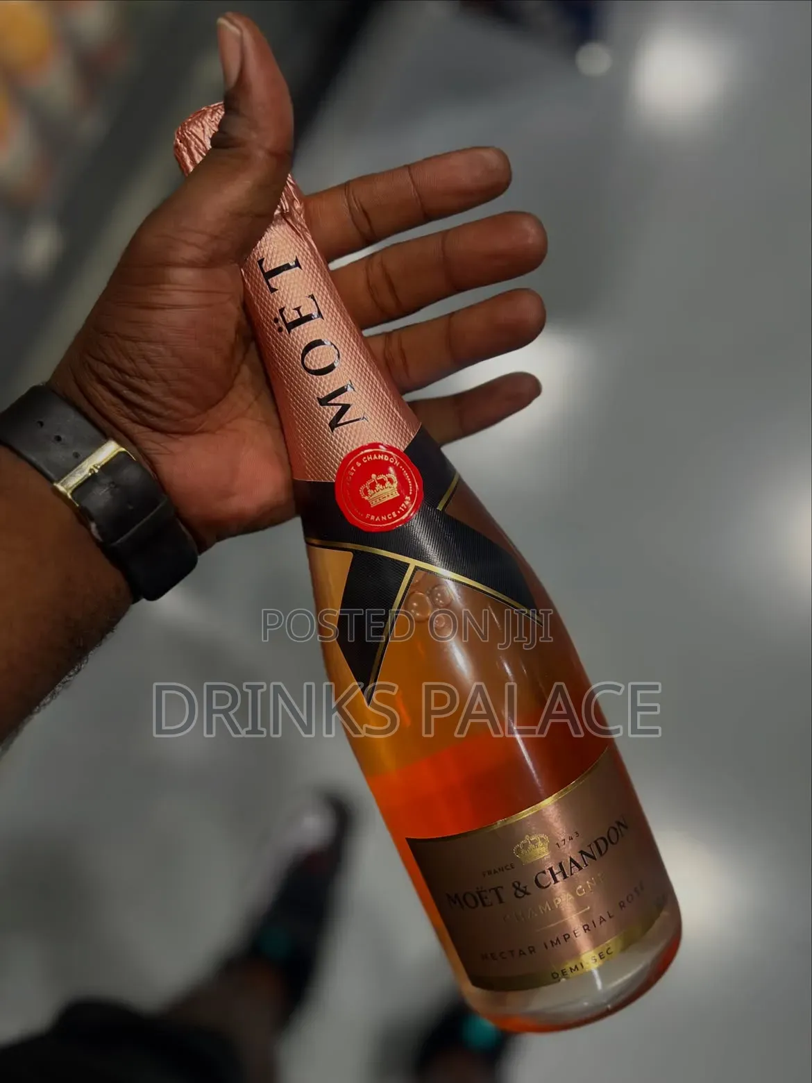 Moet Nectar Rose 750ml