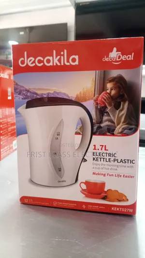 1.7l Electric Kettle -Plastic -Enjoy Morning Time With Hot Coffee