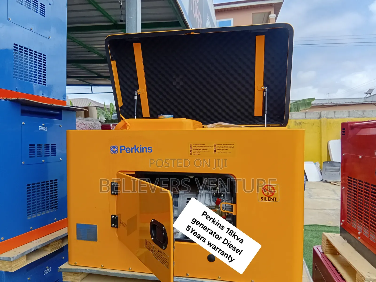 Perkins 18KVA Generator – Powerful Backup for Any Setting