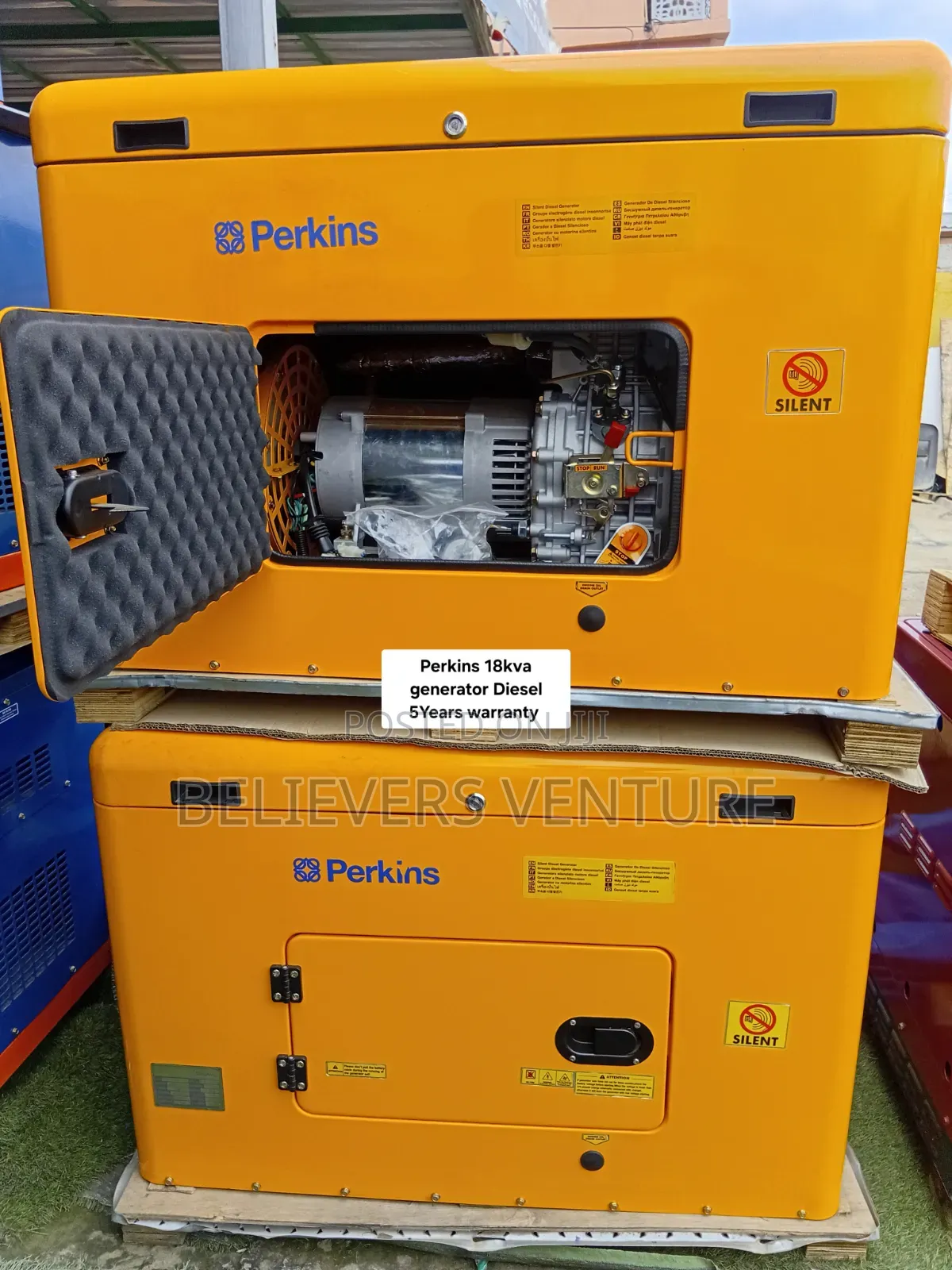 Perkins 18KVA Generator – Serious Power for Serious Work