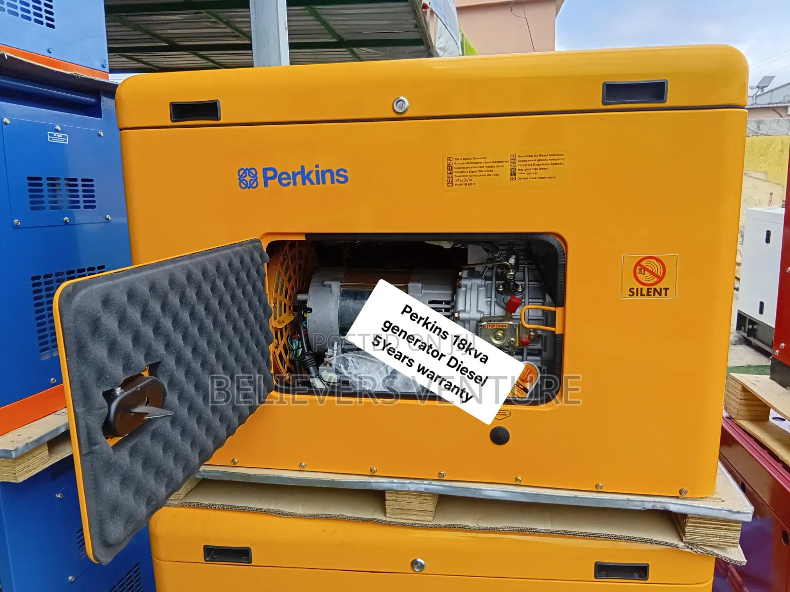 Perkins 18KVA Diesel Generator – Dependable Power Supply
