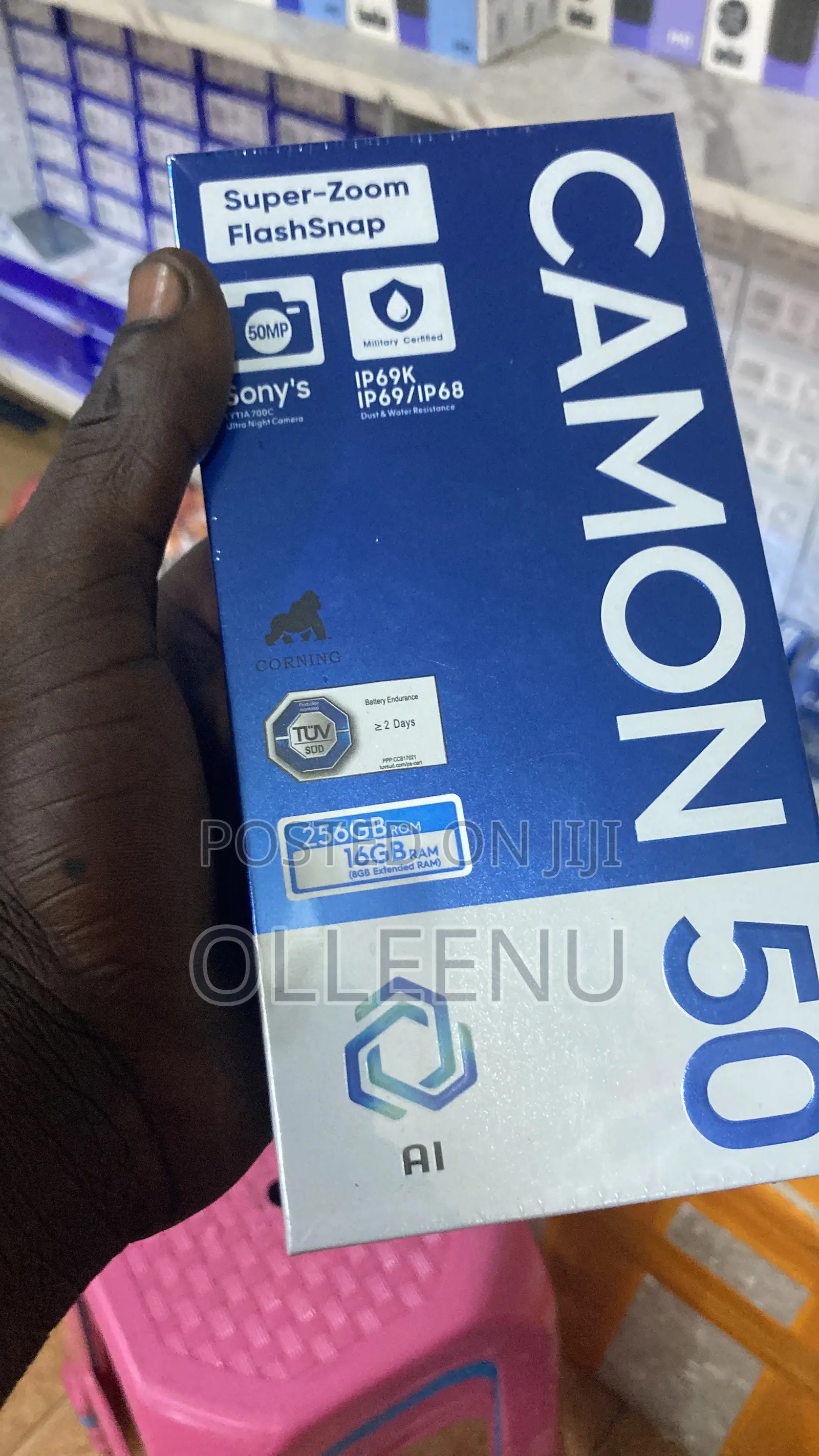New Tecno Camon 50 Pro 256 GB
