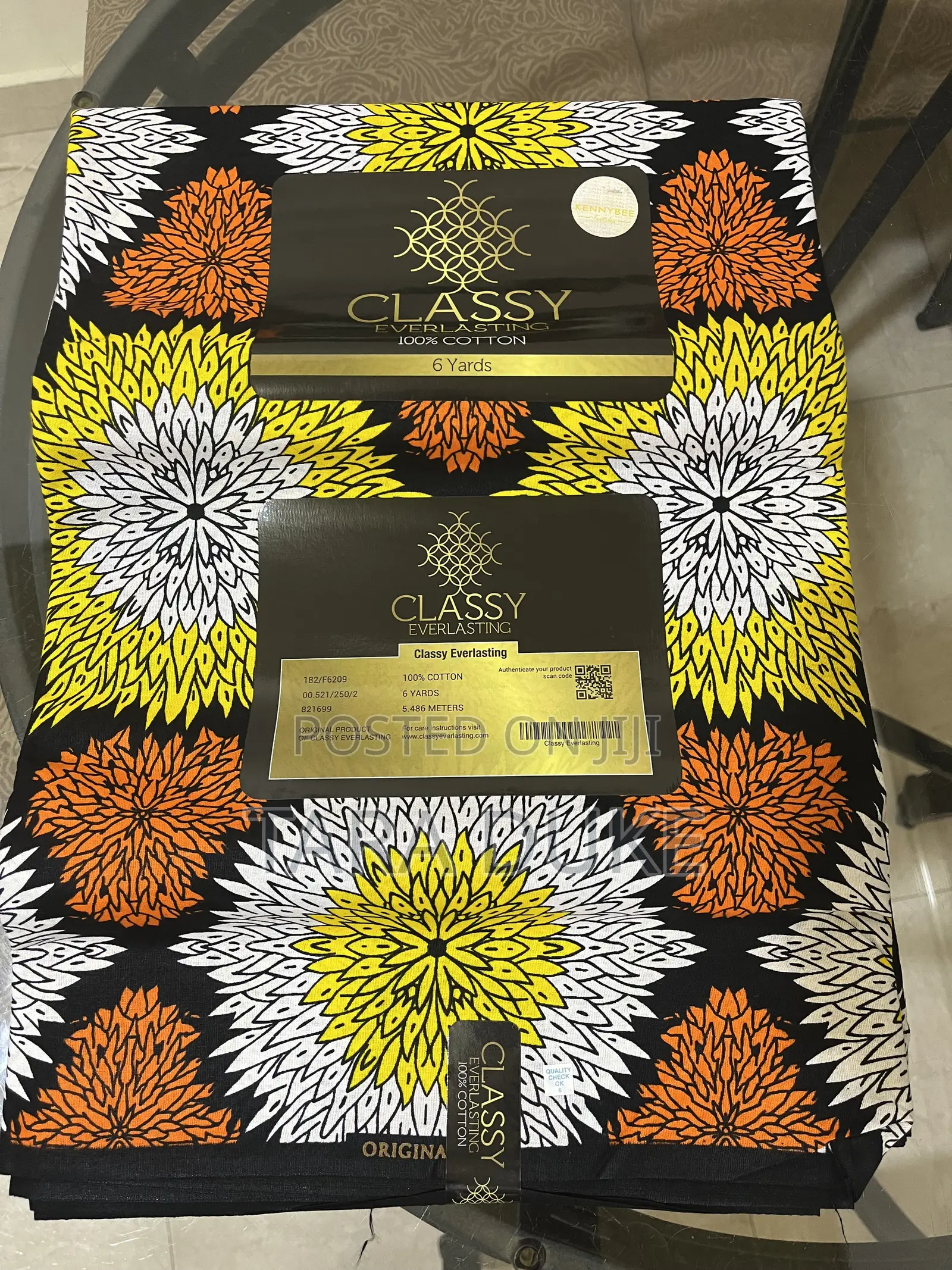 Classy Floral African Print Fabric
