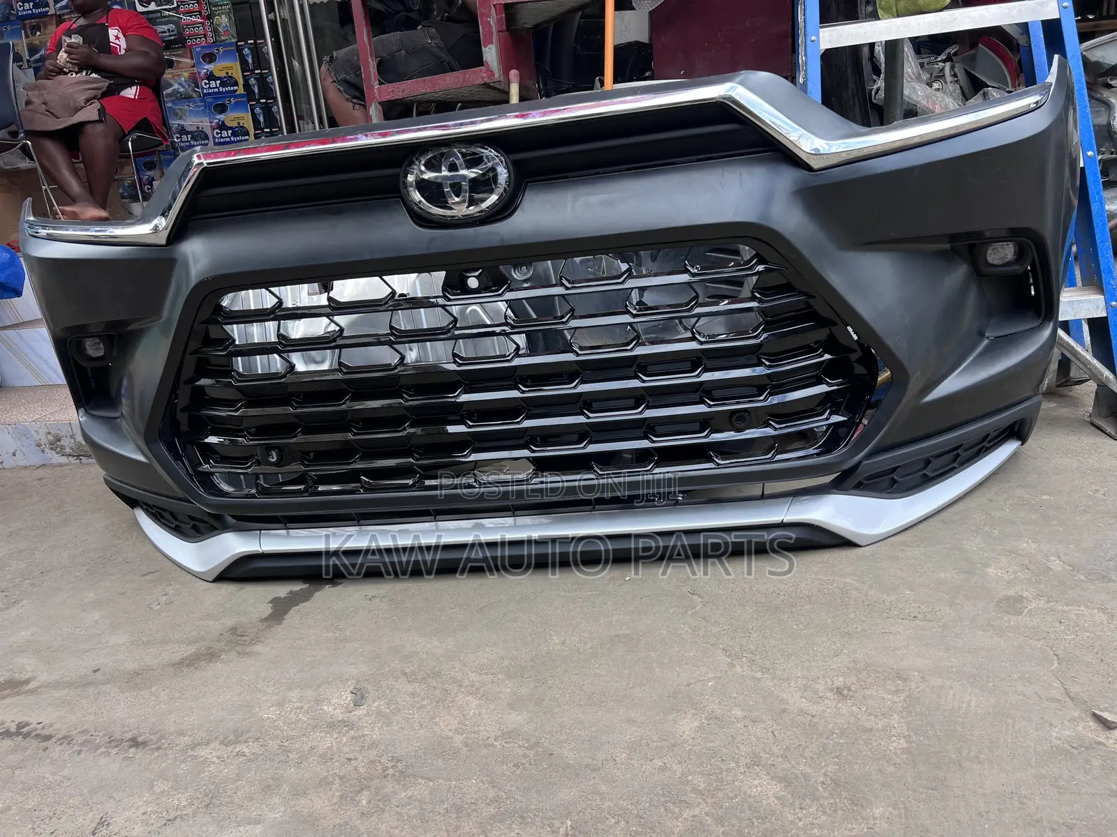 2023,2024,2025 Front Bumper Toyota Highlander Grand