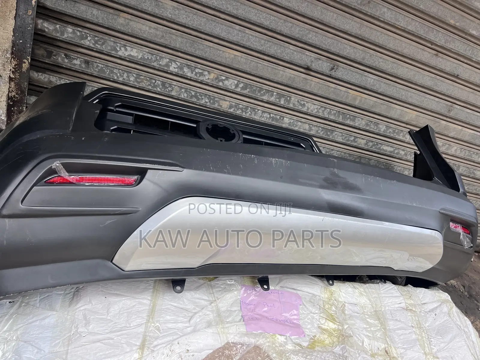 2023,2024,2025,2026 Back Bumper for Toyota Highlander Grand