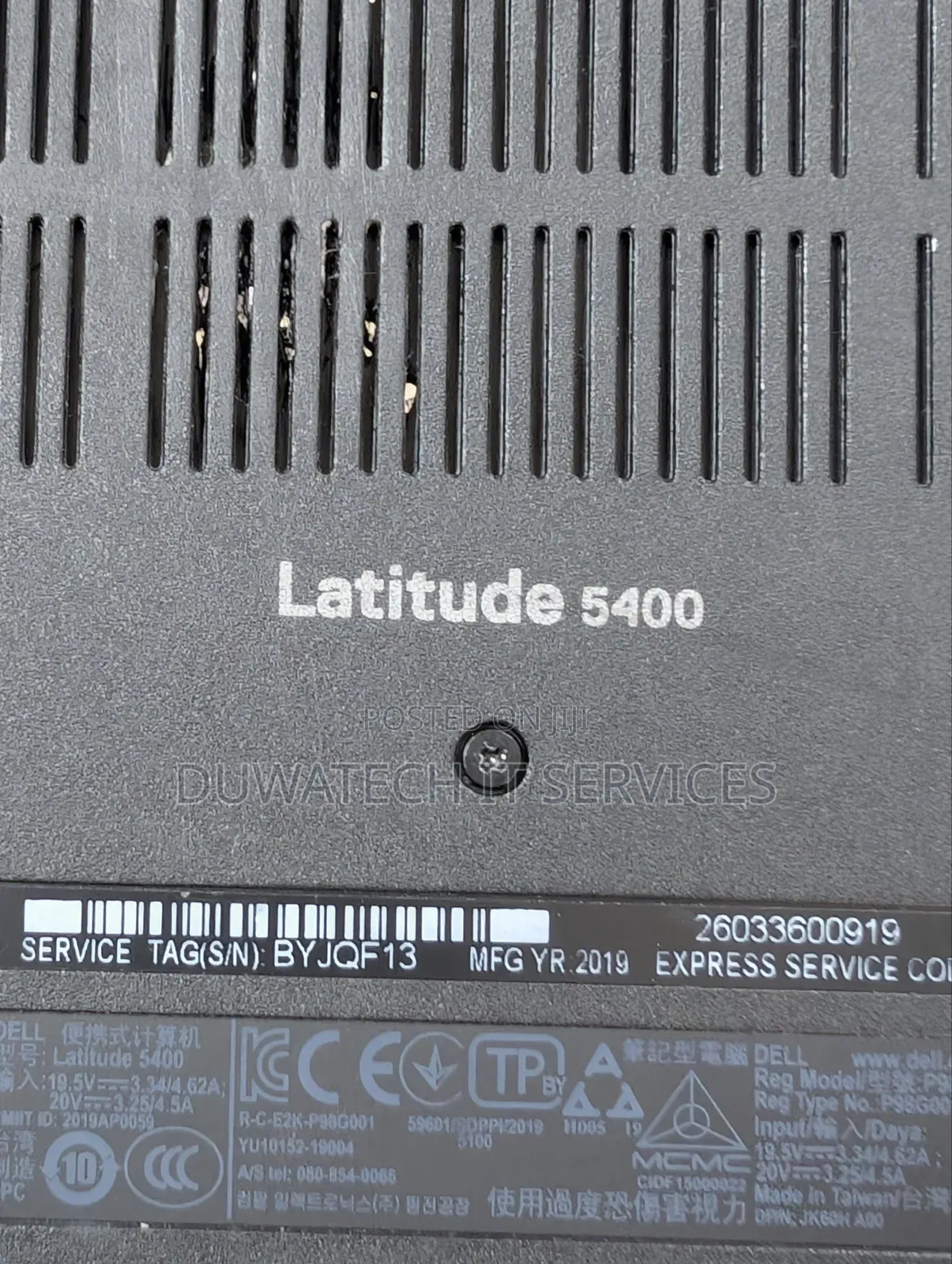 Laptop Dell Latitude 5400 8GB Intel Core i7 SSD 256GB