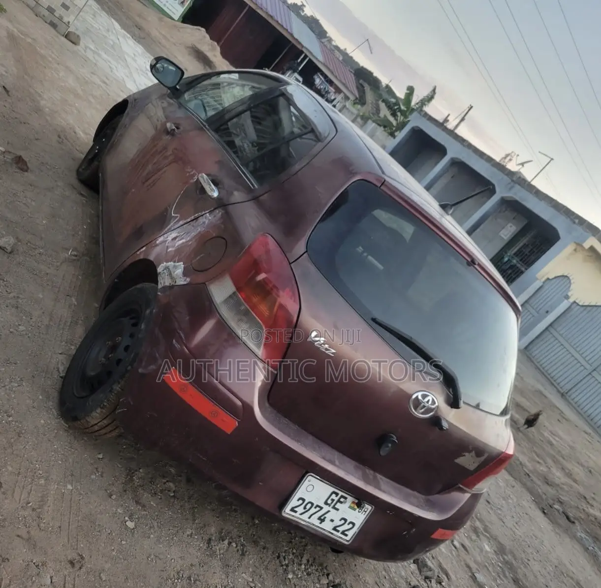 Toyota Vitz 2010 Brown