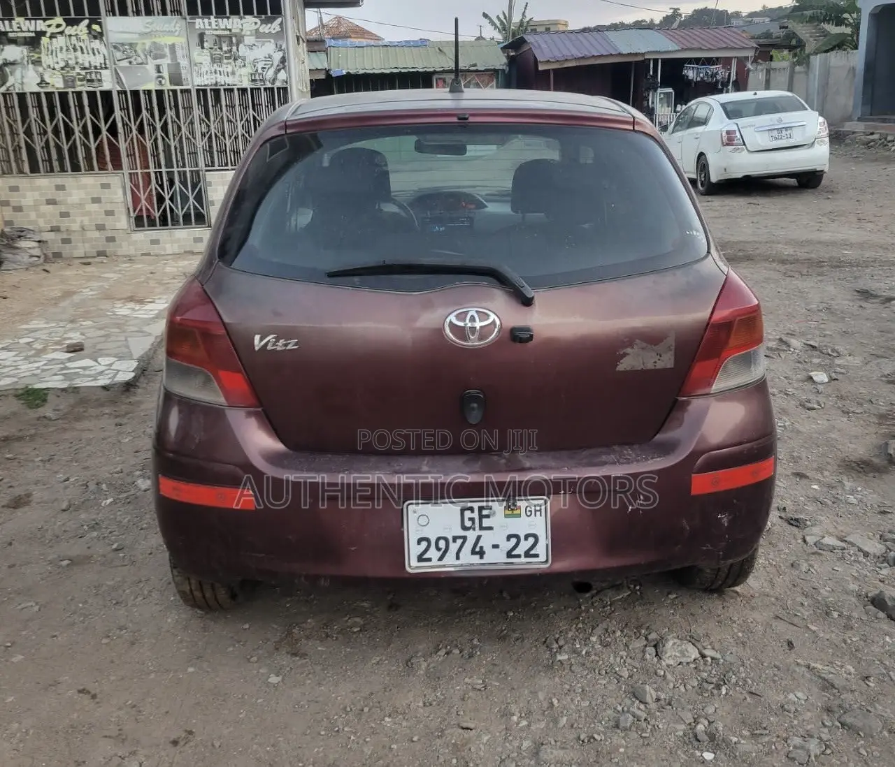 Toyota Vitz 2010 Brown