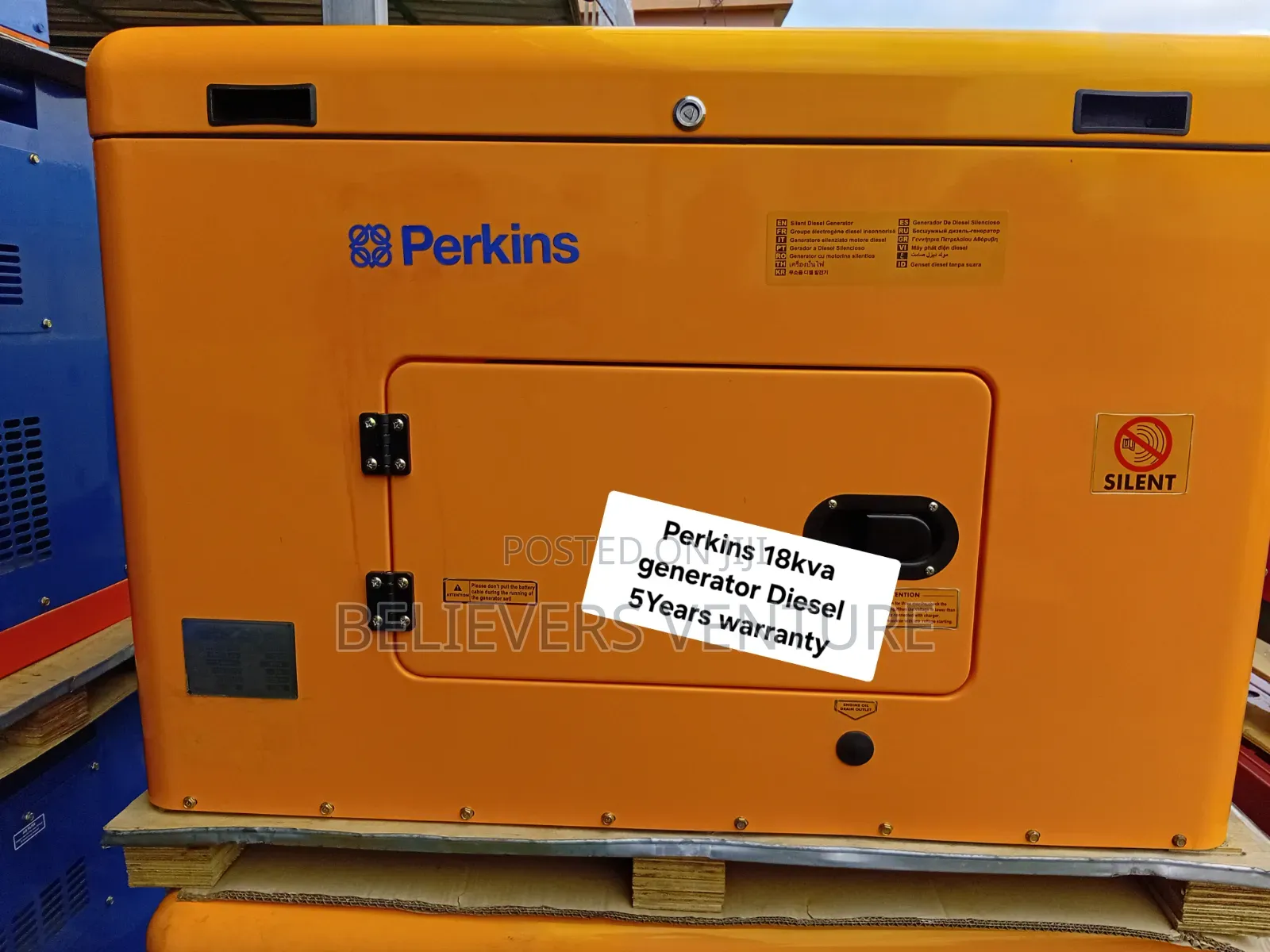 Perkins 18KVA Generator – Efficient Power for Home Office