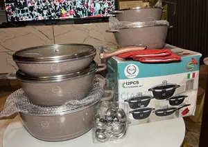 Premium 12PCS Non-Stick Kitchen Cookware, Set Upgrade Your Kitchen.