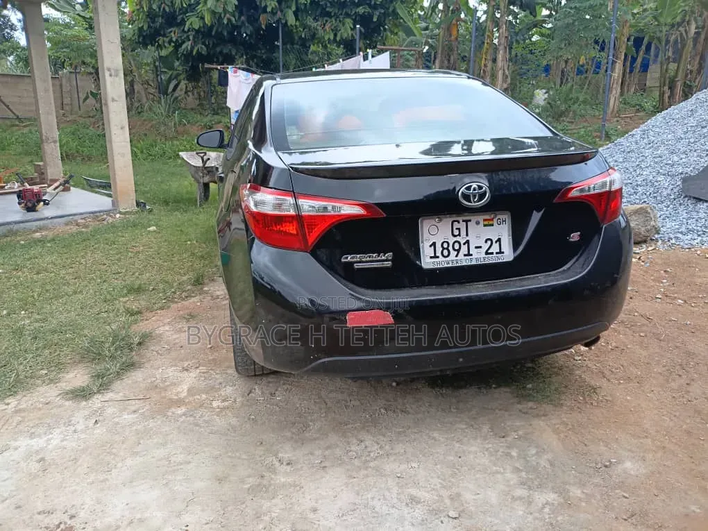 Toyota Corolla S Premium 4dr Sedan (1.8L 4cyl CVT) 2016 Black