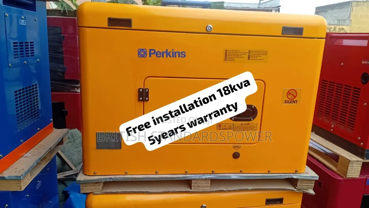 Perkins 18KVA Silent Generator – Reliable Performance 18kva