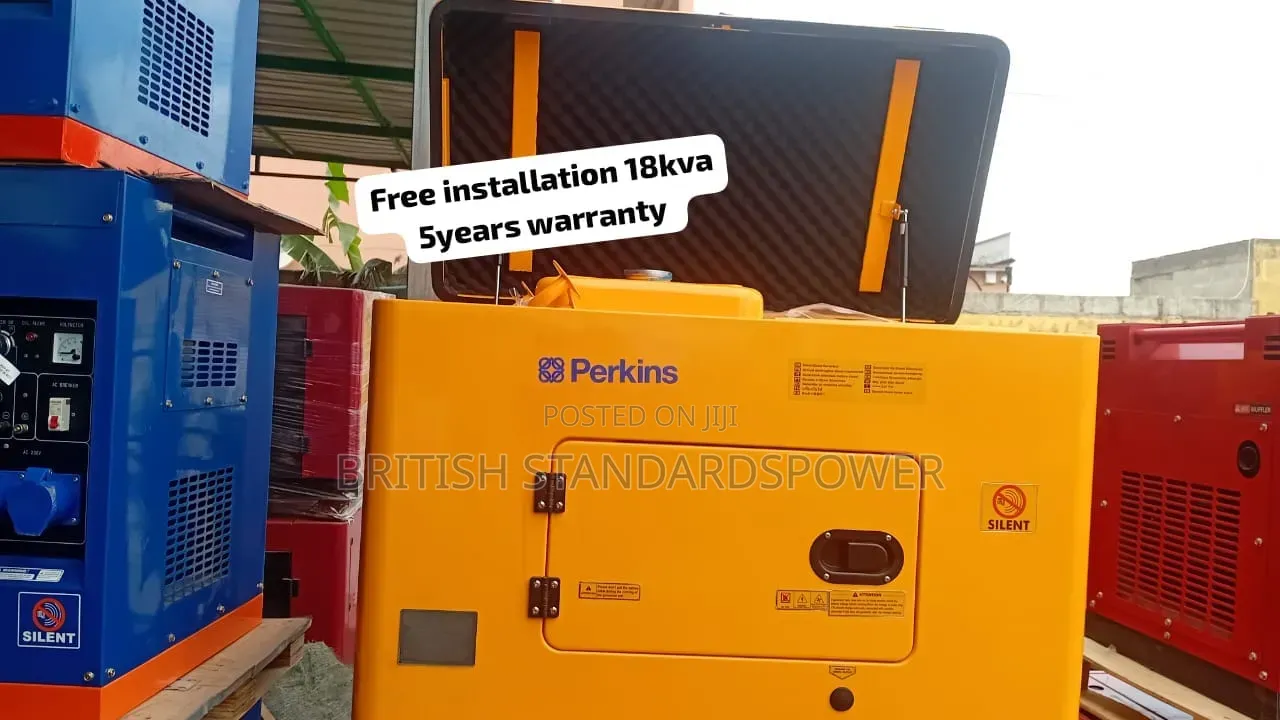 Perkins 18KVA Silent Generator – Reliable Performance 18kva