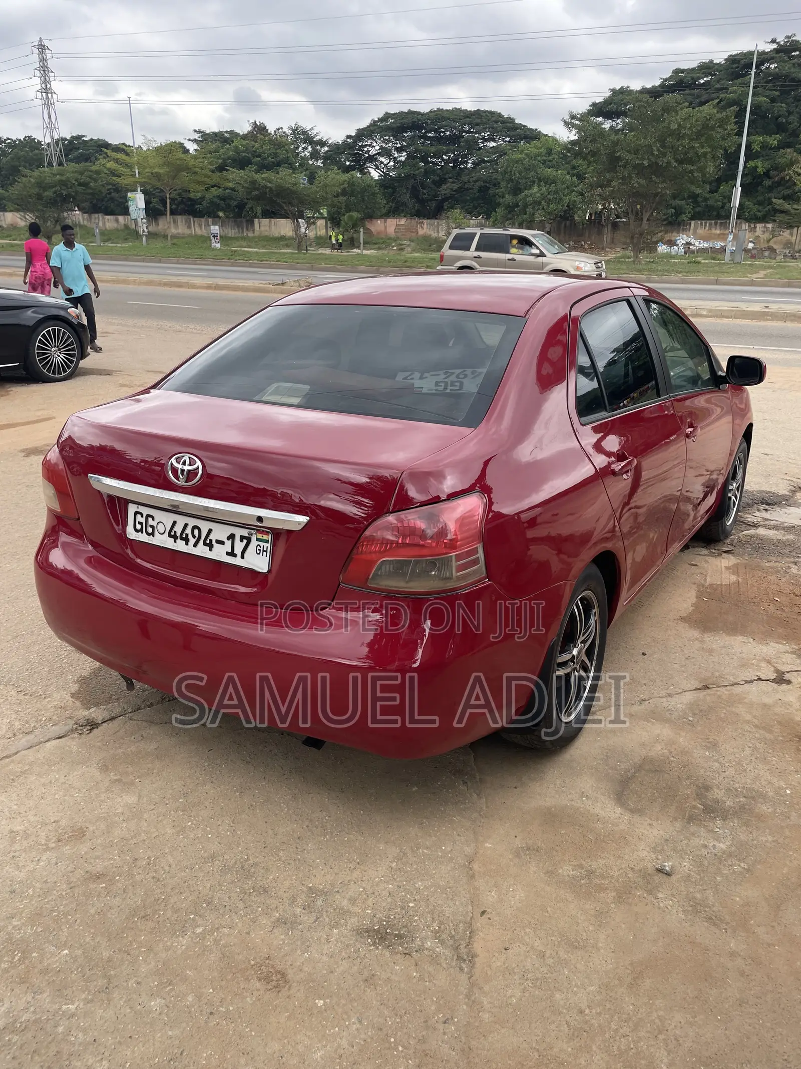 Toyota Yaris 2010 Red