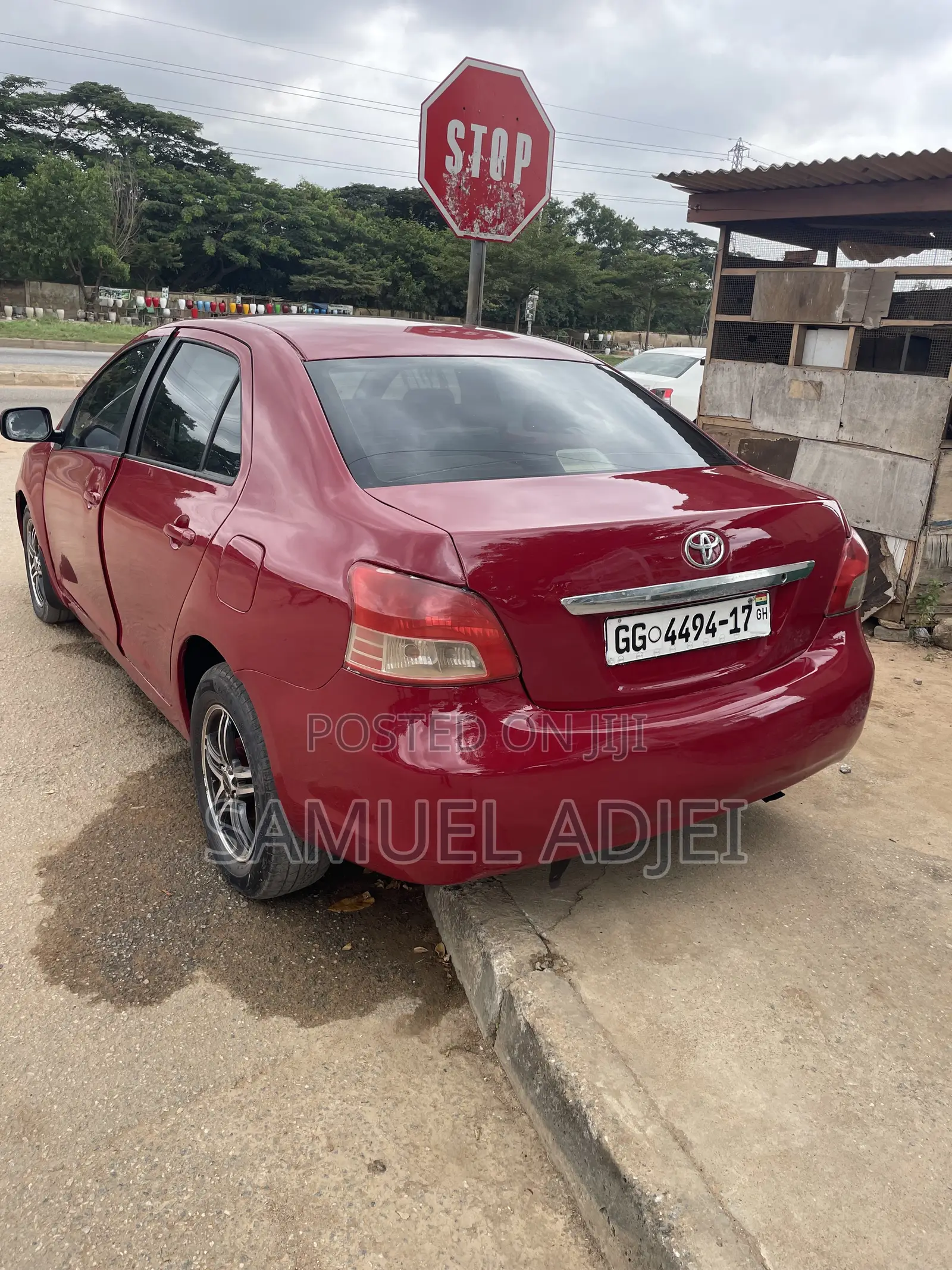 Toyota Yaris 2010 Red