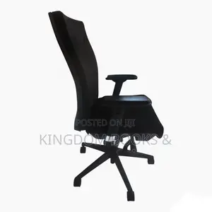 Modern Ergonomic Fabric Swivel Office Desk Chair With Armrests